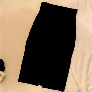 Black pencil skirt NWOT